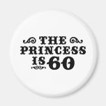 60th Birthday Magnet