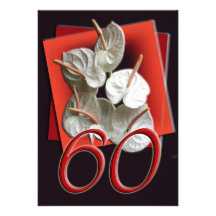 60th Birthday Party Invitation