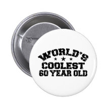 60th Birthday Pin