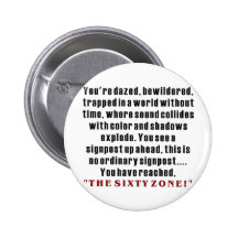 60th Birthday Pinback Buttons