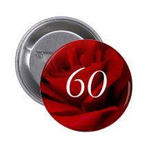 60th Birthday Pins