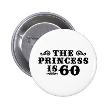 60th Birthday Pins