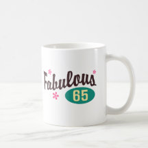 65th Birthday Coffee Mugs