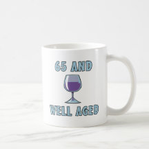 65th Birthday Gifts Mugs