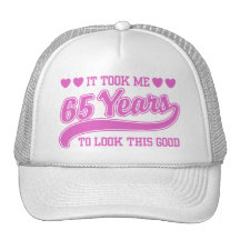 65th Birthday Trucker Hats