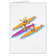 68_lightning_race greeting card