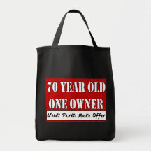 70 Year Old, One Owner - Needs Parts, Make Offer Canvas Bag