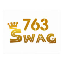 763 Minnesota Swag Postcard