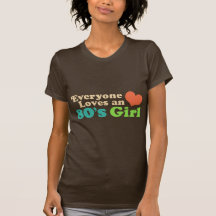 80's Girl Tees