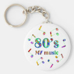 80s Music Lover Keychains