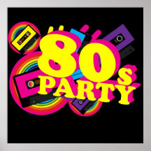 80s Partty Print