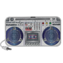 80s Radio  Day custom portable speaker
