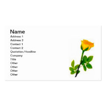 8504421732fc yellow rose business card template
