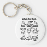 88_River_signals2 Key Chain