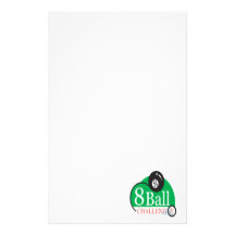 8 Ball Challenge Stationery Design