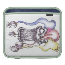 8 Ball Clown Sleeve Sleeves For iPads