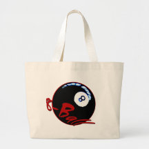 8-ball gifts & greetings tote bags