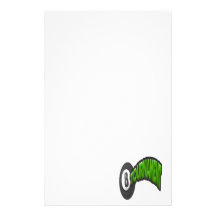 8 Ball Tournament Personalized Stationery