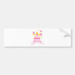 8 Year Old Birthday Cake Bumper Sticker