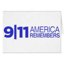 911 America Remembers Card