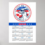 911 American Eagle Poster Calendar 2012
