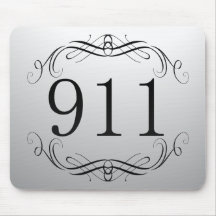 911 Area Code Mousepads