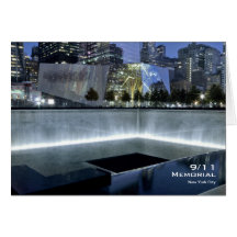 911 Memorial NYC Blank Card