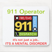 911 Operator Mouse Pads