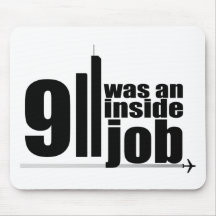911 was an inside job mouse pad