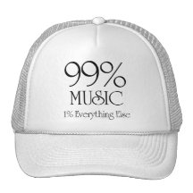 99% Music Trucker Hats
