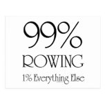 99% Rowing Postcard