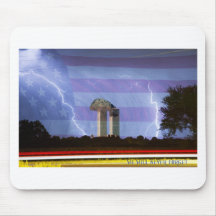 9-11 We Will Never Forget Poster Mouse Pad