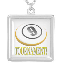 9 Ball Tournament Pendant