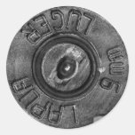9mm Luger Round Stickers