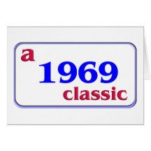 A 1969 Classic! Greeting Card