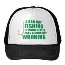 A Bad Day Fishing Is Much Better Mesh Hats