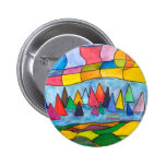 A Beautiful Day Pinback Buttons