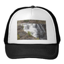 A beautifull river rushing strong mesh hat