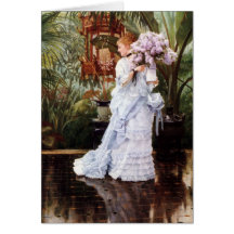 A Bunch of Lilacs Greeting Card