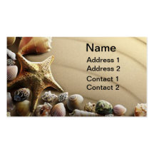 A Bunch of Seashells Business Card