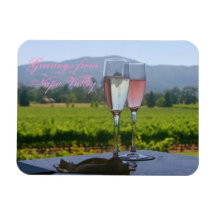 A celebatory greeting from Napa Valley Vinyl Magnets
