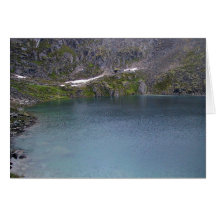 A cold mountain lake cards