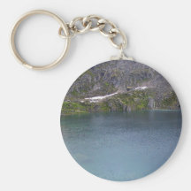 A cold mountain lake keychains