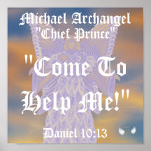 A Cry For Help To Michael Archangel-Customise Print