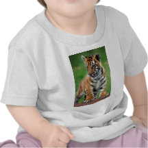 A cute baby tiger t shirt