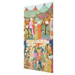 A Dance for the Pleasure of Sultan Ahmet III Gallery Wrap Canvas
