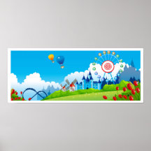 A Day At Fantasic Land Poster