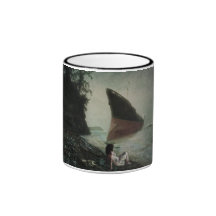 A Day at the Beach Coffee Mugs