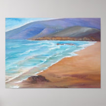 A day ay the beach Print