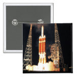 A Delta IV Heavy rocket lifts off Button